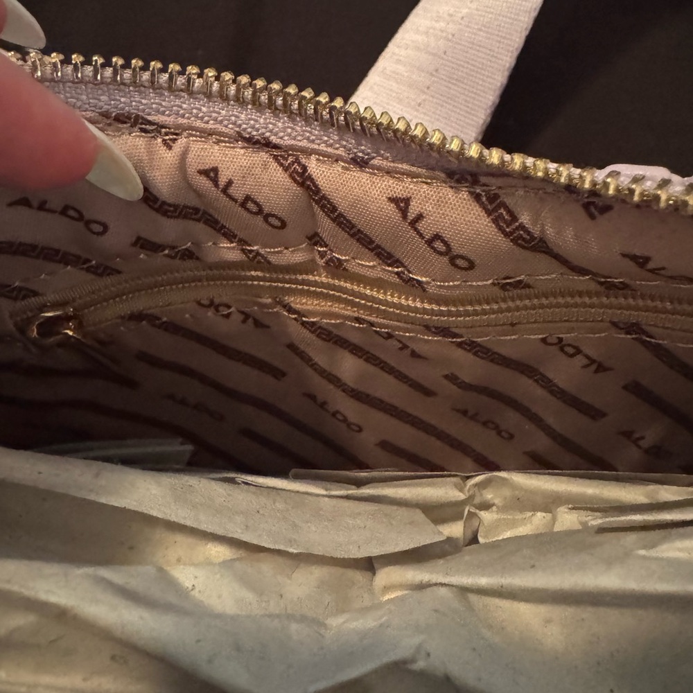 NWOT Purple Aldo Purse - Picture 6 of 9